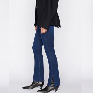 FRAME Le Mini Boot cut dark wash jeans